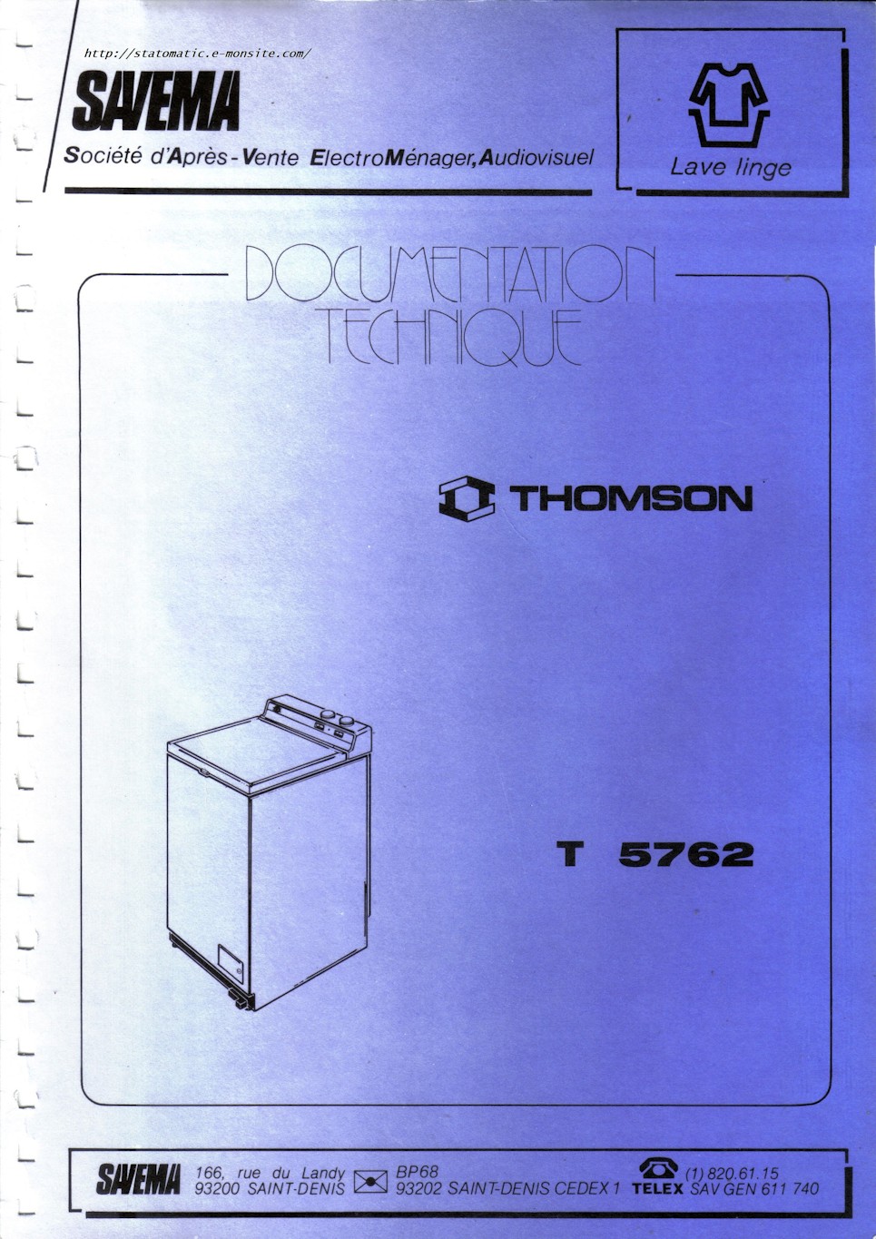 Thomson T5762